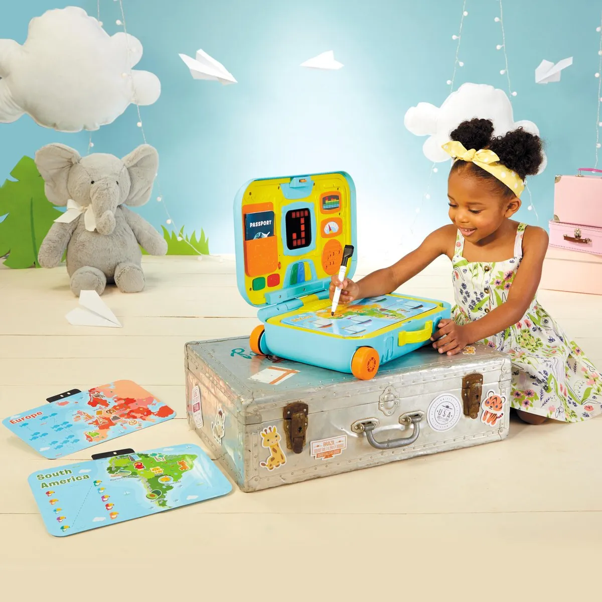 Little Tikes Reiskoffer Leersysteem Multicolor - 3x AAA - afbeelding 6 van 6
