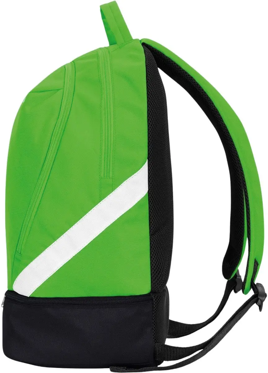 Jako Iconic Rugzak - Fluo Groen/Zwart