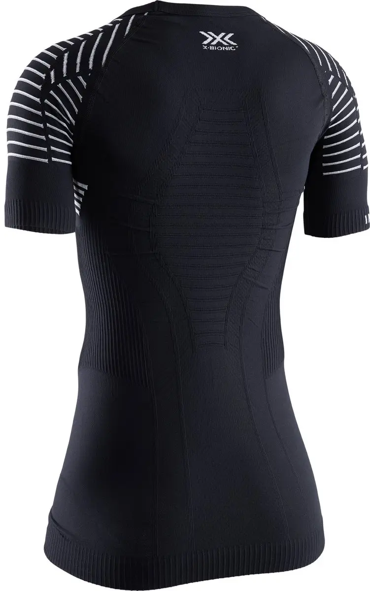 X-Bionic Invent 4.0 Compressie T-shirt Korte mouwen XS - Opaalzwart/Arctisch wit