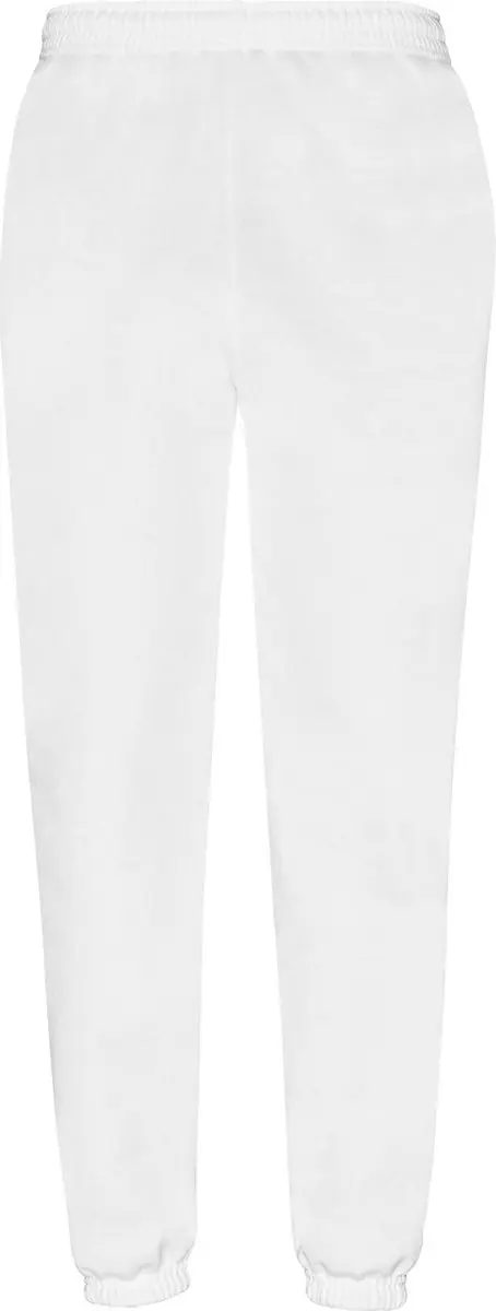 Fruit of the Loom joggingbroek wit voor volwassenen