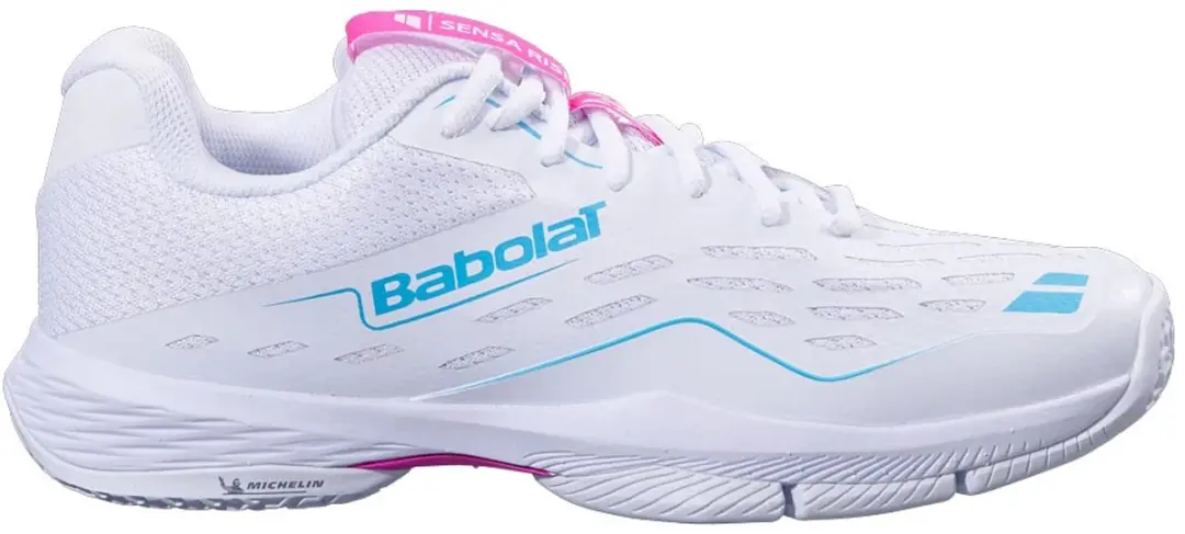 Babolat Sensa Rise Padelschoenen Dames - 40 - Wit