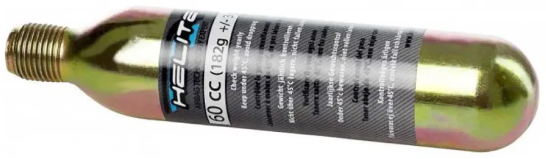 Helite Luchtpatroon Volwassenen 60CC - S - CO2 Cartridge