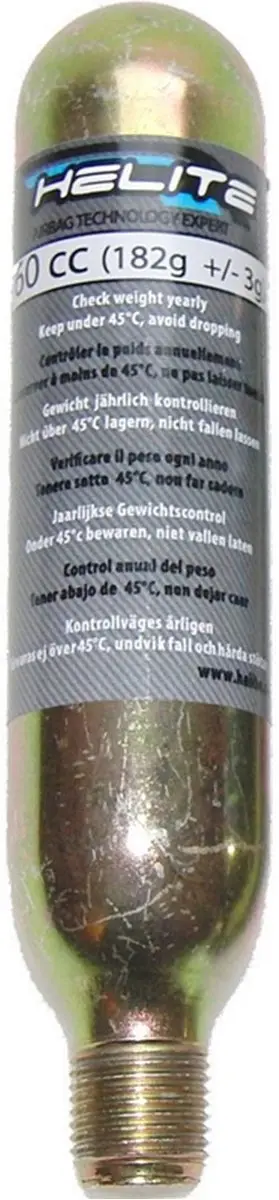 Helite Luchtpatroon Volwassenen 60CC