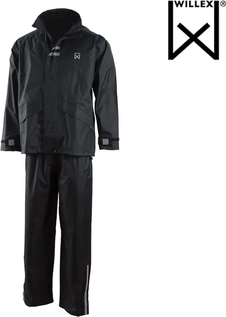 Willex Regenpak M - 1 Dartbord + 3 Dartballen - Zwart - afbeelding 2 van 3