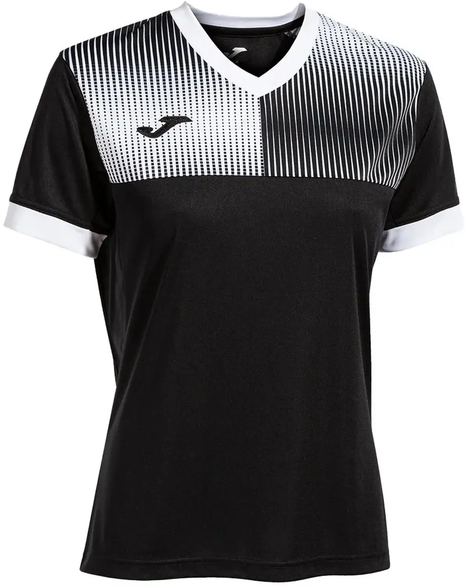 Joma Eco Supernova T-shirt Vrouw - M - Zwart/Wit