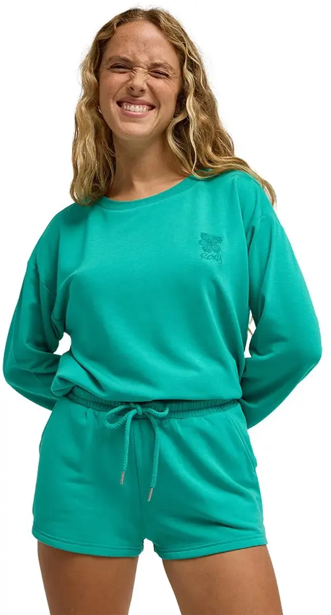 Roxy Surfing By Moonlight Korte Sportbroek Groen M Vrouw