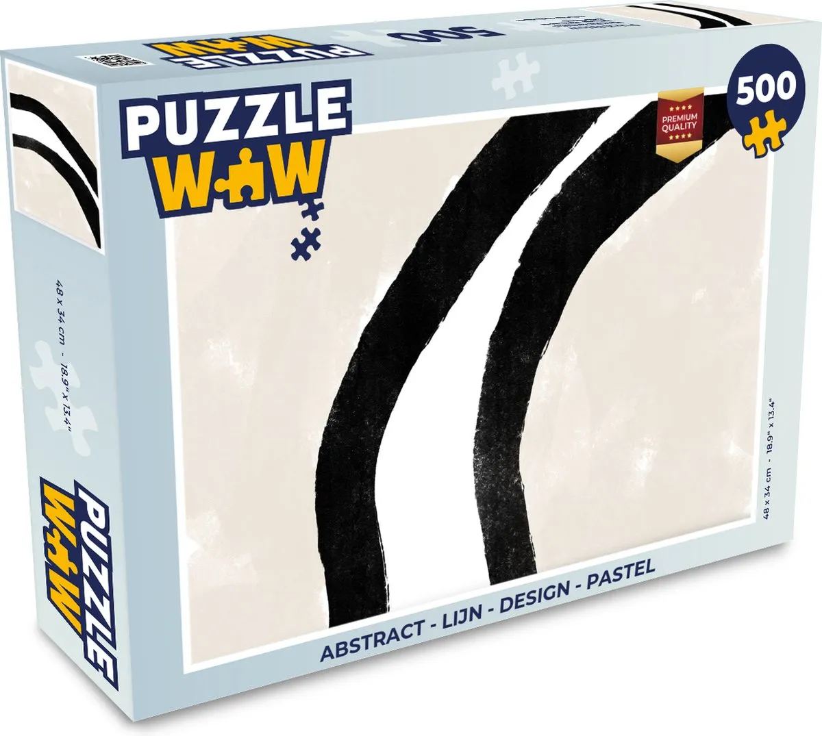 PuzzleWow Abstract Legpuzzel 500 Stuks