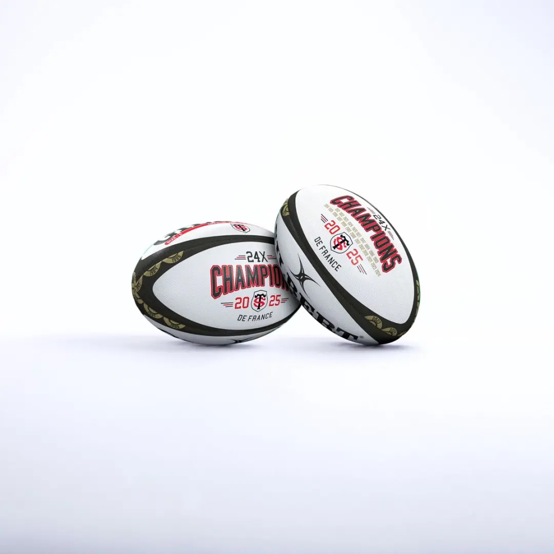 Replica rugbybal Stade Toulousain Kampioenschap 2025