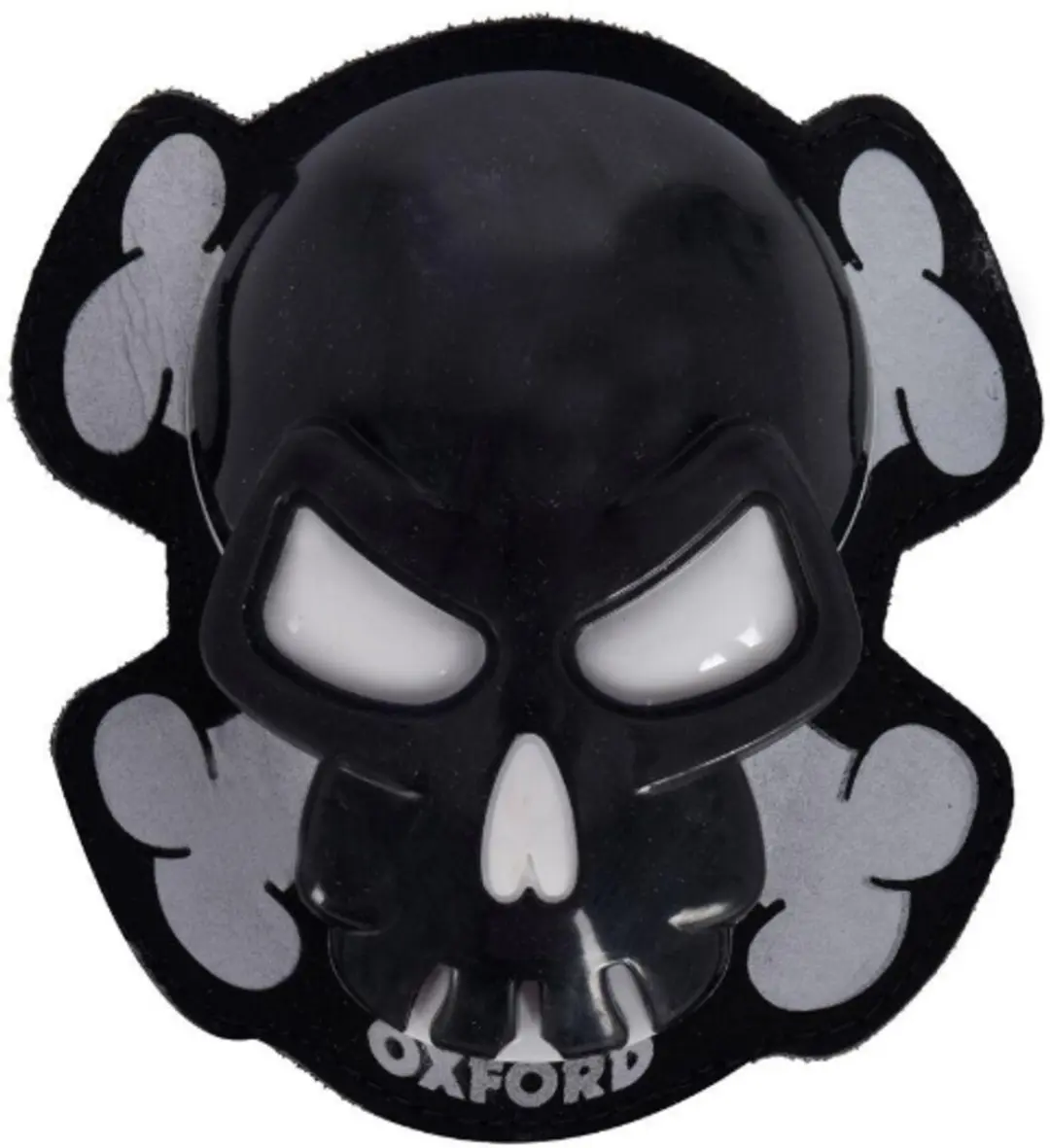 Oxford Skull Knie Sliders - Zwart - afbeelding 3 van 4