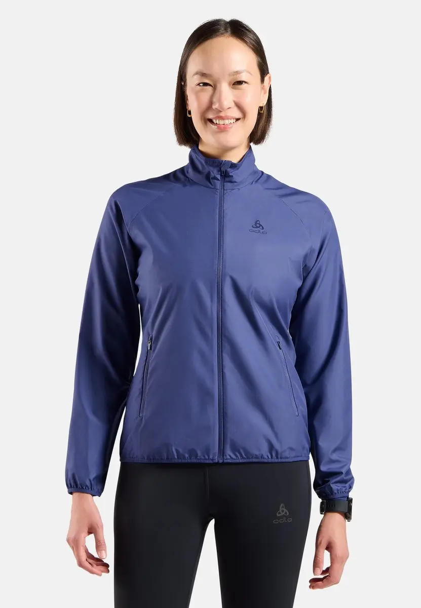 ODLO Essential Light Sportjas Vrouwen L - Blauw - afbeelding 5 van 6