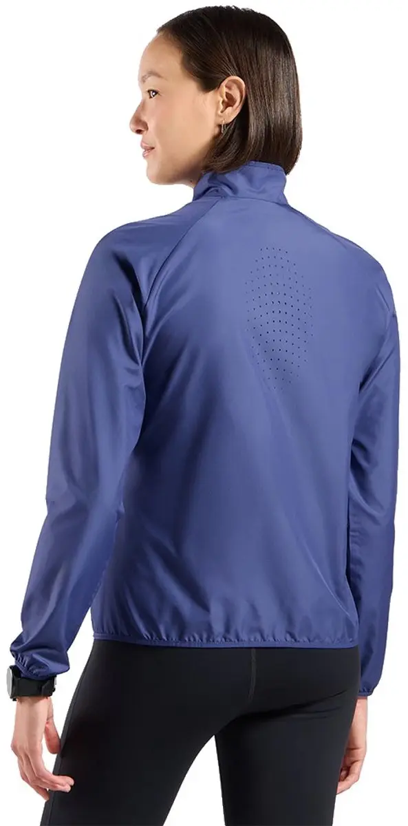 ODLO Essential Light Sportjas Vrouwen L - Blauw - afbeelding 3 van 6