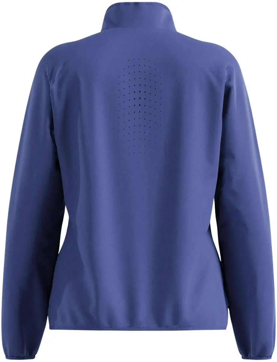 ODLO Essential Light Sportjas Vrouwen L - Blauw - afbeelding 2 van 6