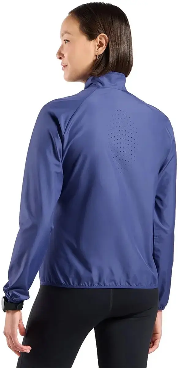 ODLO Essential Light Sportjas Vrouwen L - Blauw - afbeelding 4 van 6