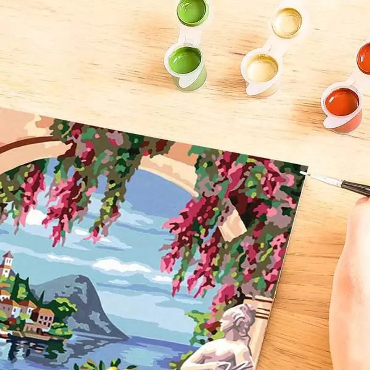 Ravensburger CreArt Schilderen op Nummer Lago Maggiore - Multicolor