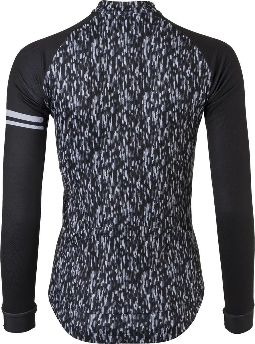 AGU Melange Fietsshirt Essential Lange Mouwen - Zwart M - afbeelding 4 van 6