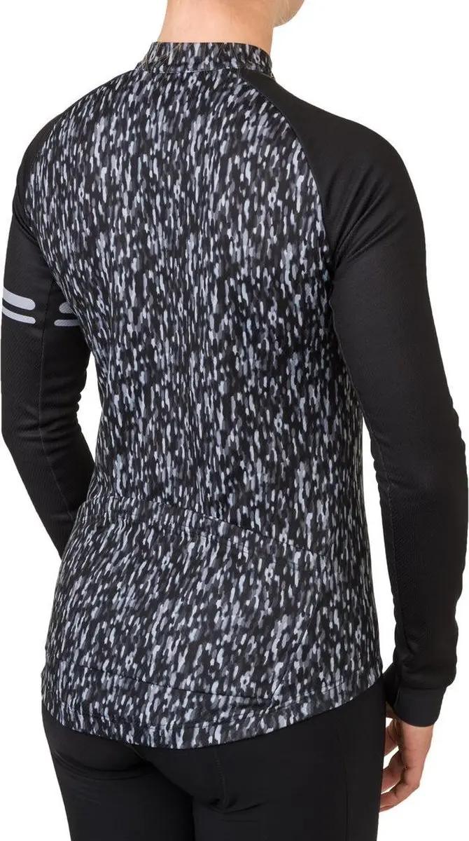 AGU Melange Fietsshirt Essential Lange Mouwen - Zwart M - afbeelding 6 van 6