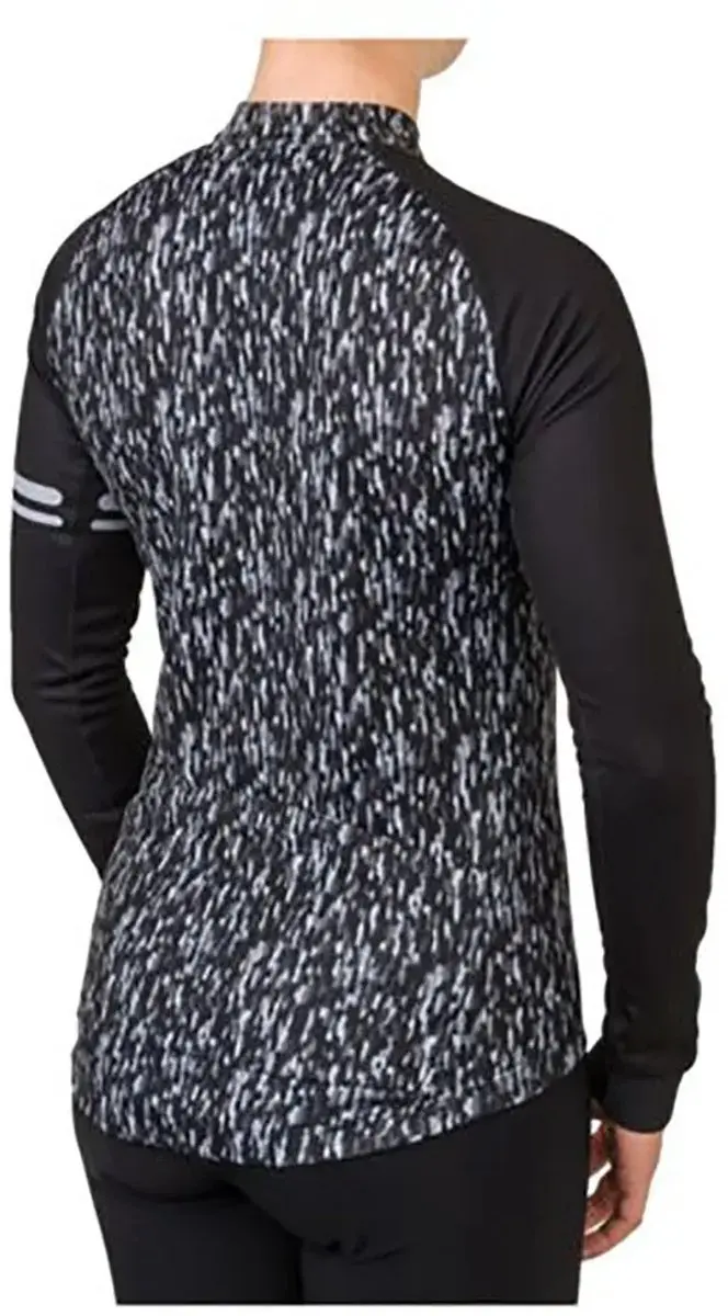 AGU Melange Fietsshirt Essential Lange Mouwen - Zwart M - afbeelding 2 van 6