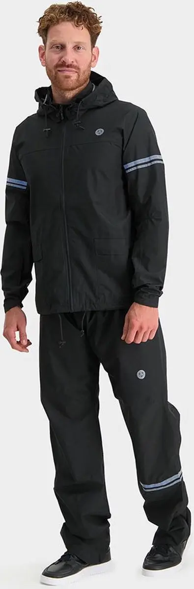AGU Original Regenjas Essential - Waterdicht 5.000mm - Zwart - afbeelding 3 van 6