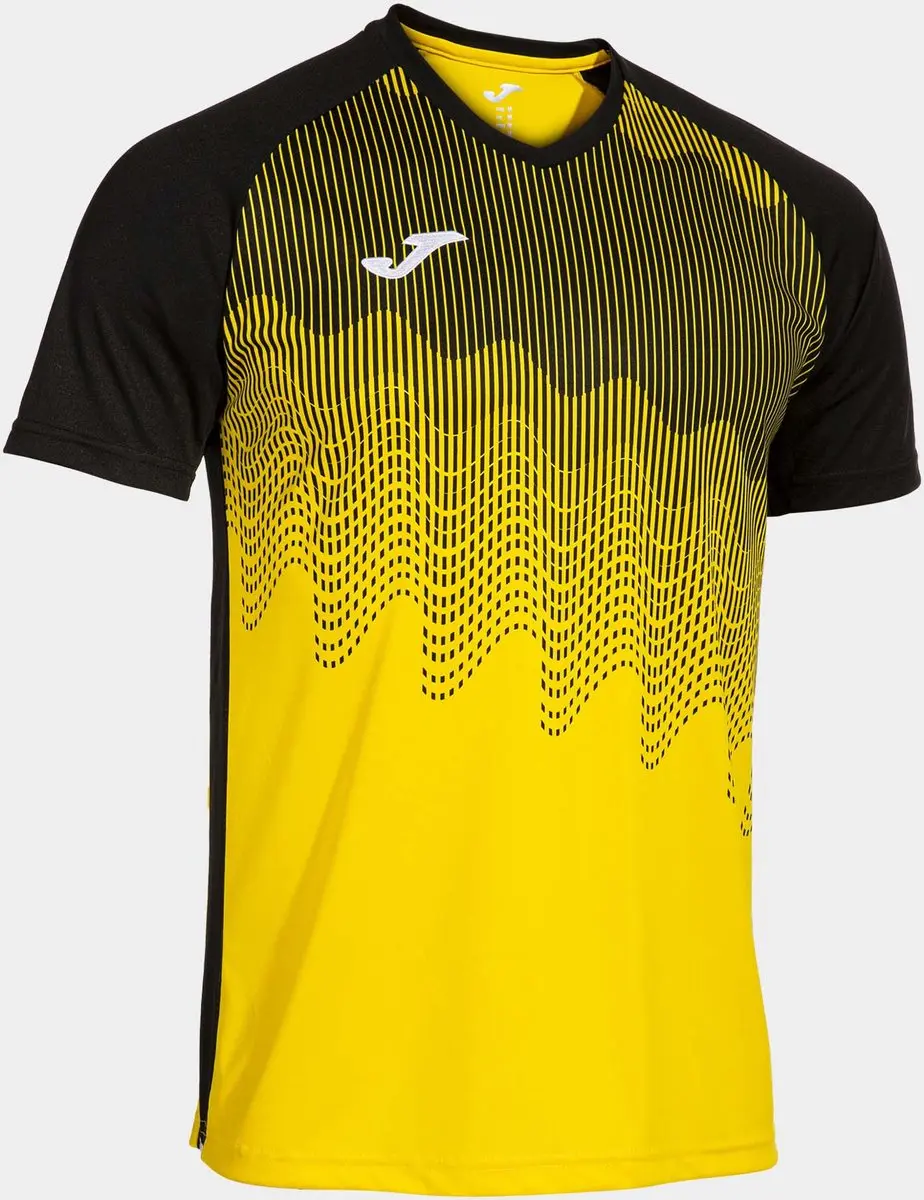 Joma Tiger Vi Heren T-shirt - XXS - Geel/Zwart
