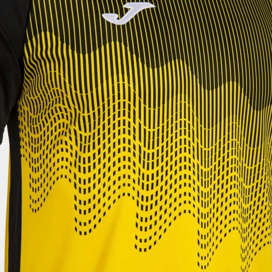 Joma Tiger Vi Heren T-shirt - XXS - Geel/Zwart