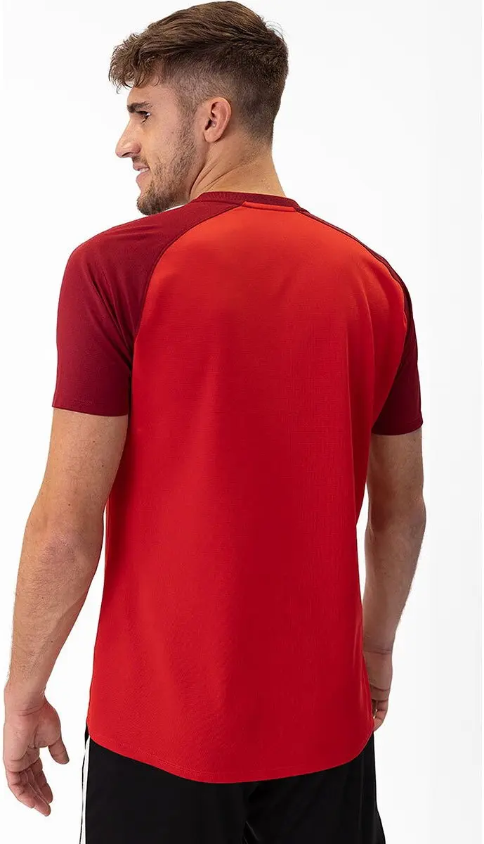 JAKO Iconic T-Shirt Heren - Rood - 3XL