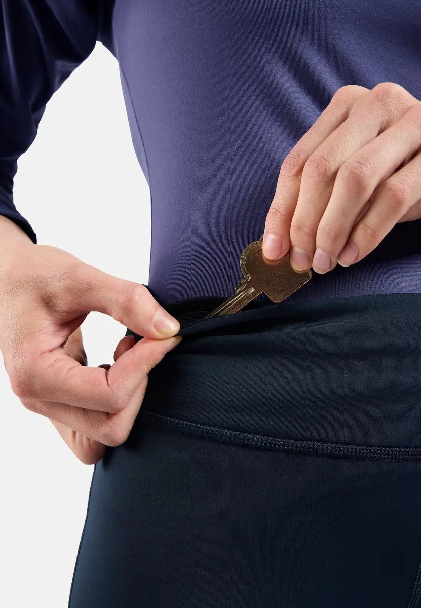 ODLO Essential Warm Tights Dames - Maat L - Navy - afbeelding 3 van 6