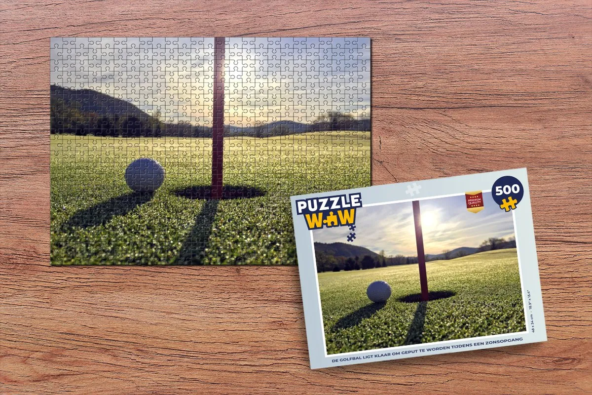 PuzzleWow Legpuzzel 500 Stuks - Multicolor