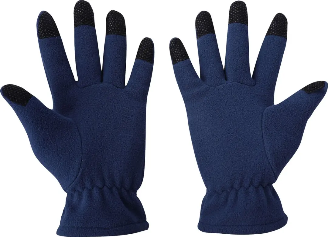Joma Fleece Handschoenen Kinderen - Maat 9 - Marine/Wit