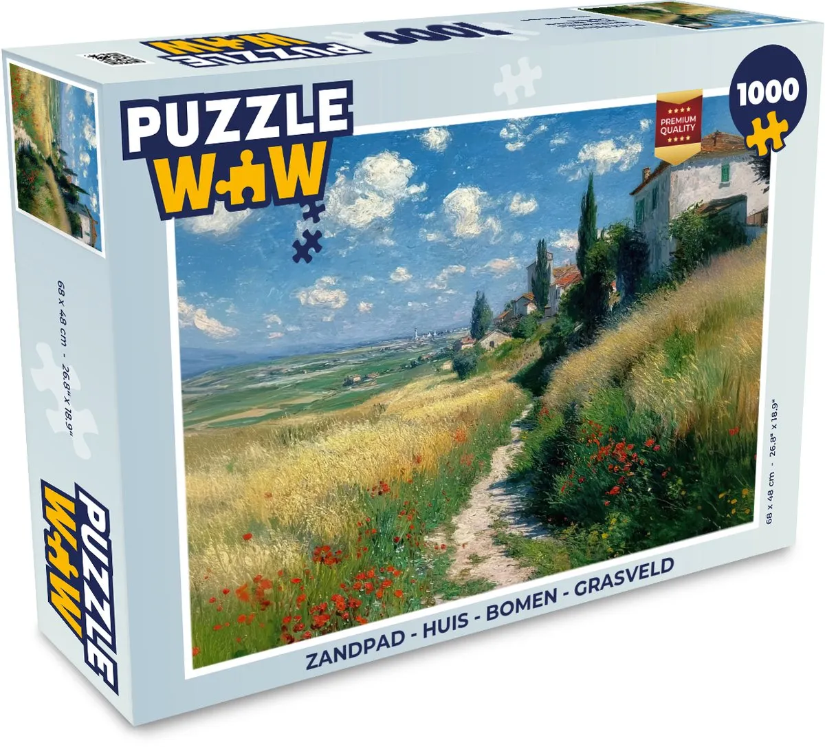 PuzzleWow Legpuzzel 1000 Stuks