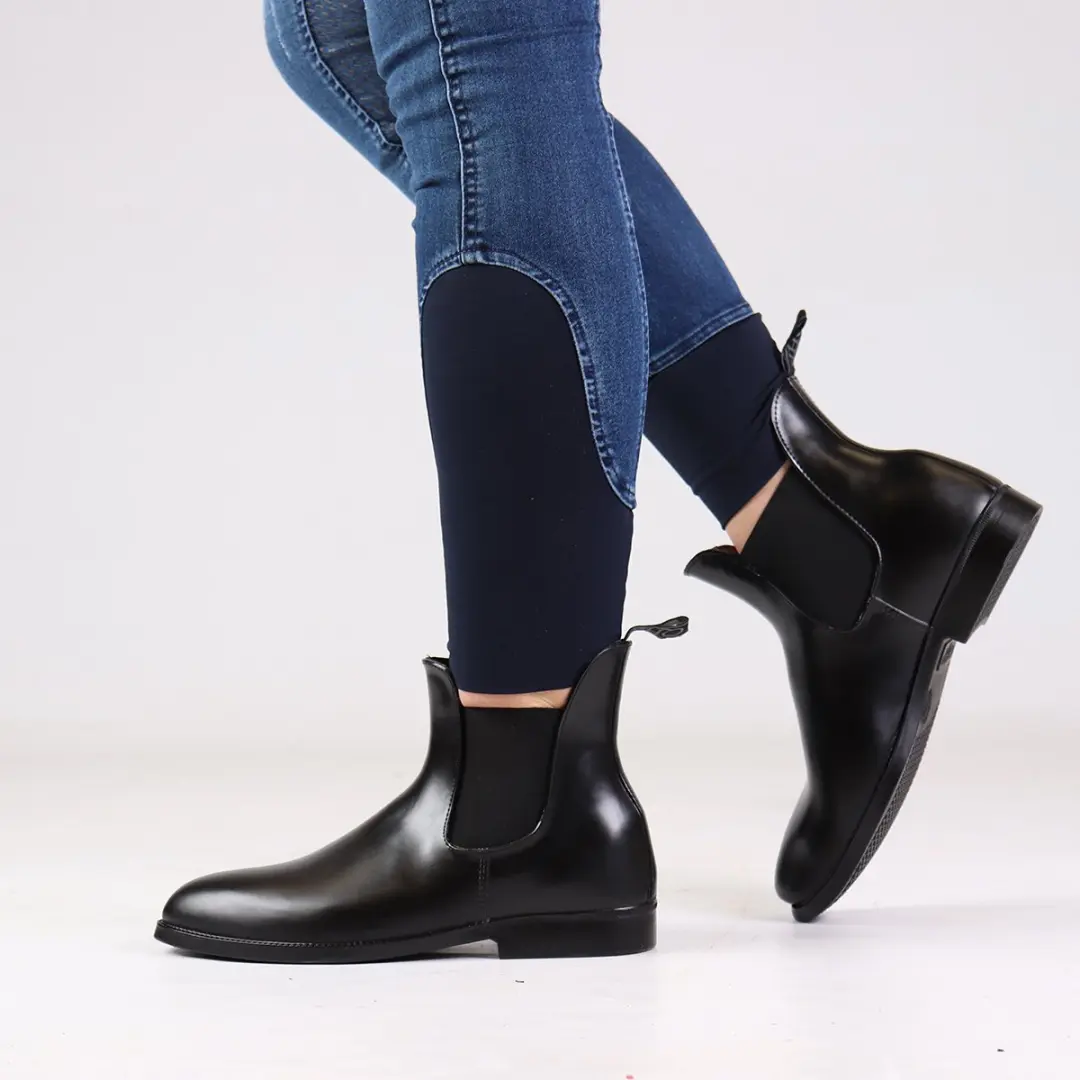 QHP Jodhpurs Rubber Paardrijlaarzen - Maat 42 - afbeelding 2 van 6