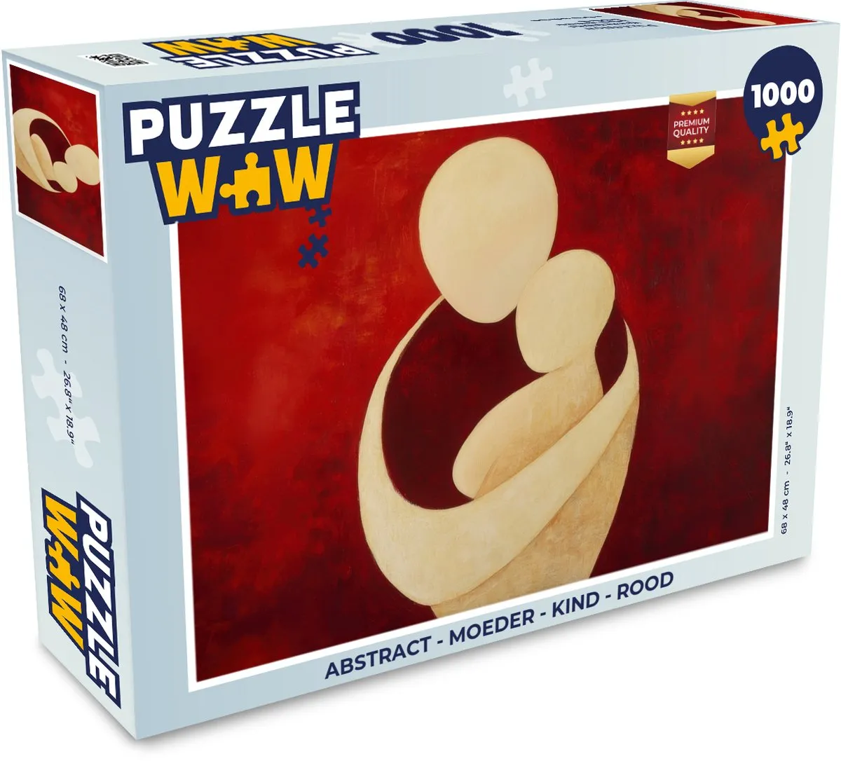 PuzzleWow Abstract Legpuzzel 1000 Stuks