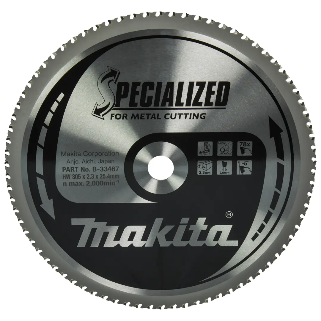 Makita B-33467 metalen afkortzaagblad 305 mm