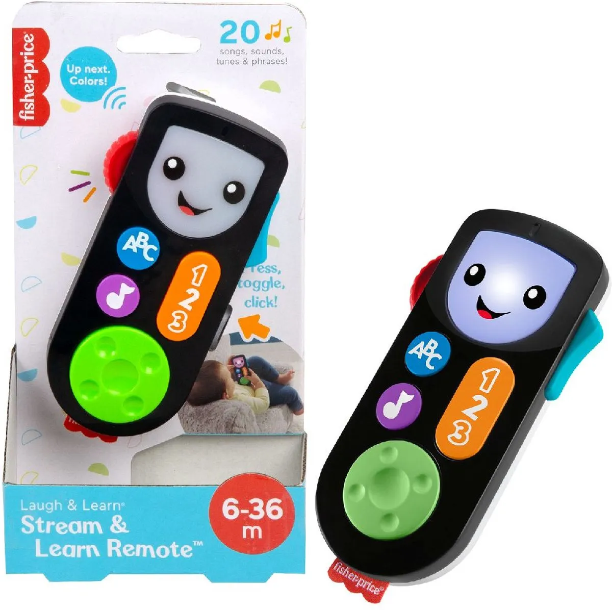 Fisher Price Leerplezier Afstandsbediening Meerkleurig
