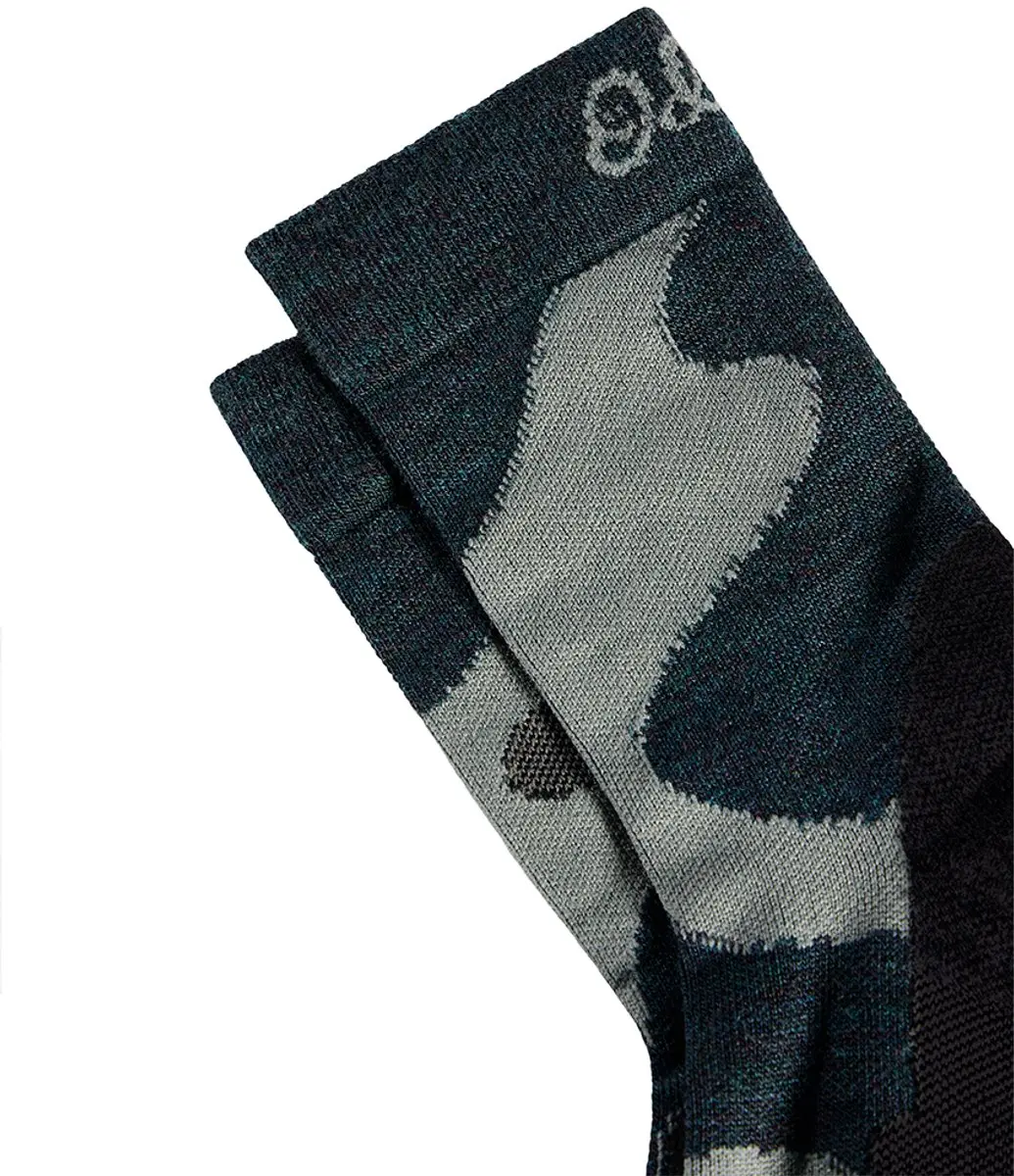 ODLO Merino Warm Sokken Kinderen - EU 27-30 - Blauw/Grijs - afbeelding 4 van 6