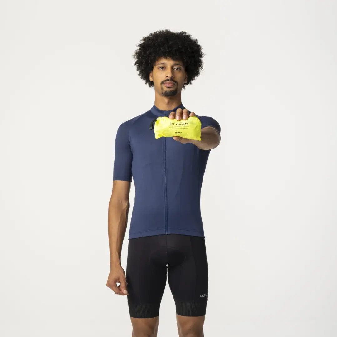 AGU Essential Windbody Fietsvest Winddicht Reflecterend Geel XXXL - afbeelding 3 van 6