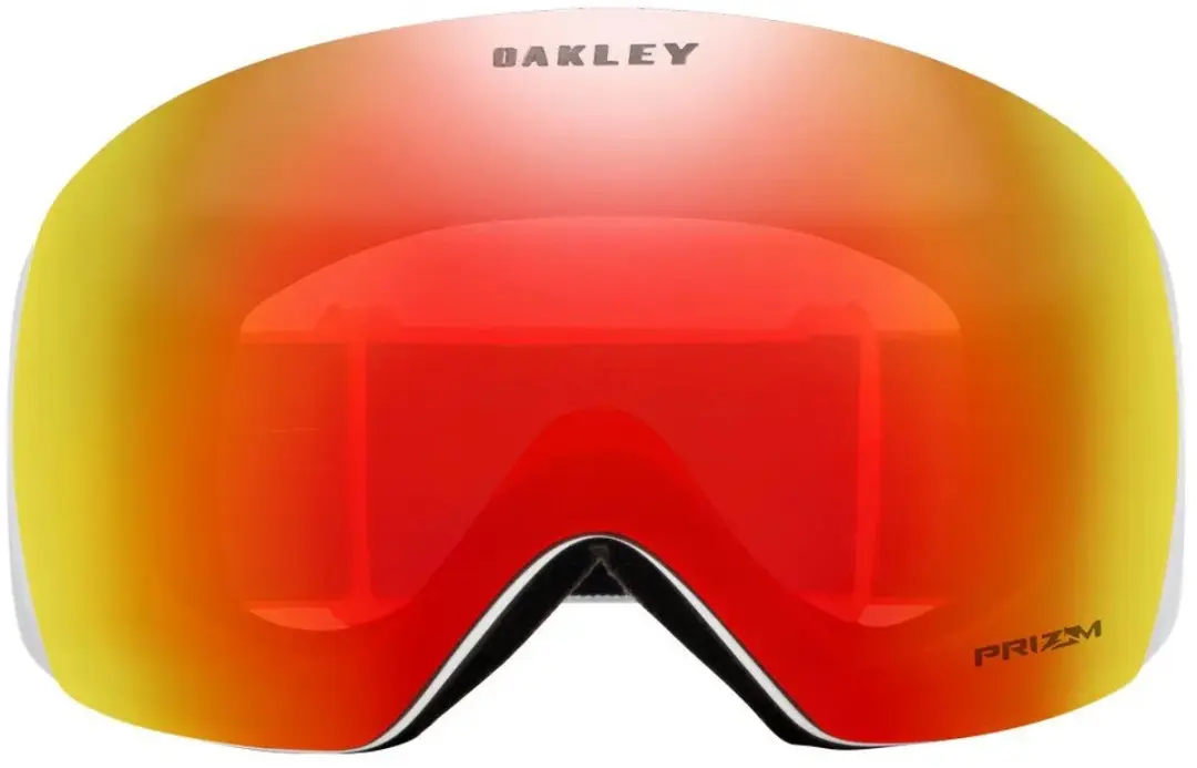 Oakley Flight Deck L Skibrillen - Matte White PRIZM Snow Torch - afbeelding 5 van 6