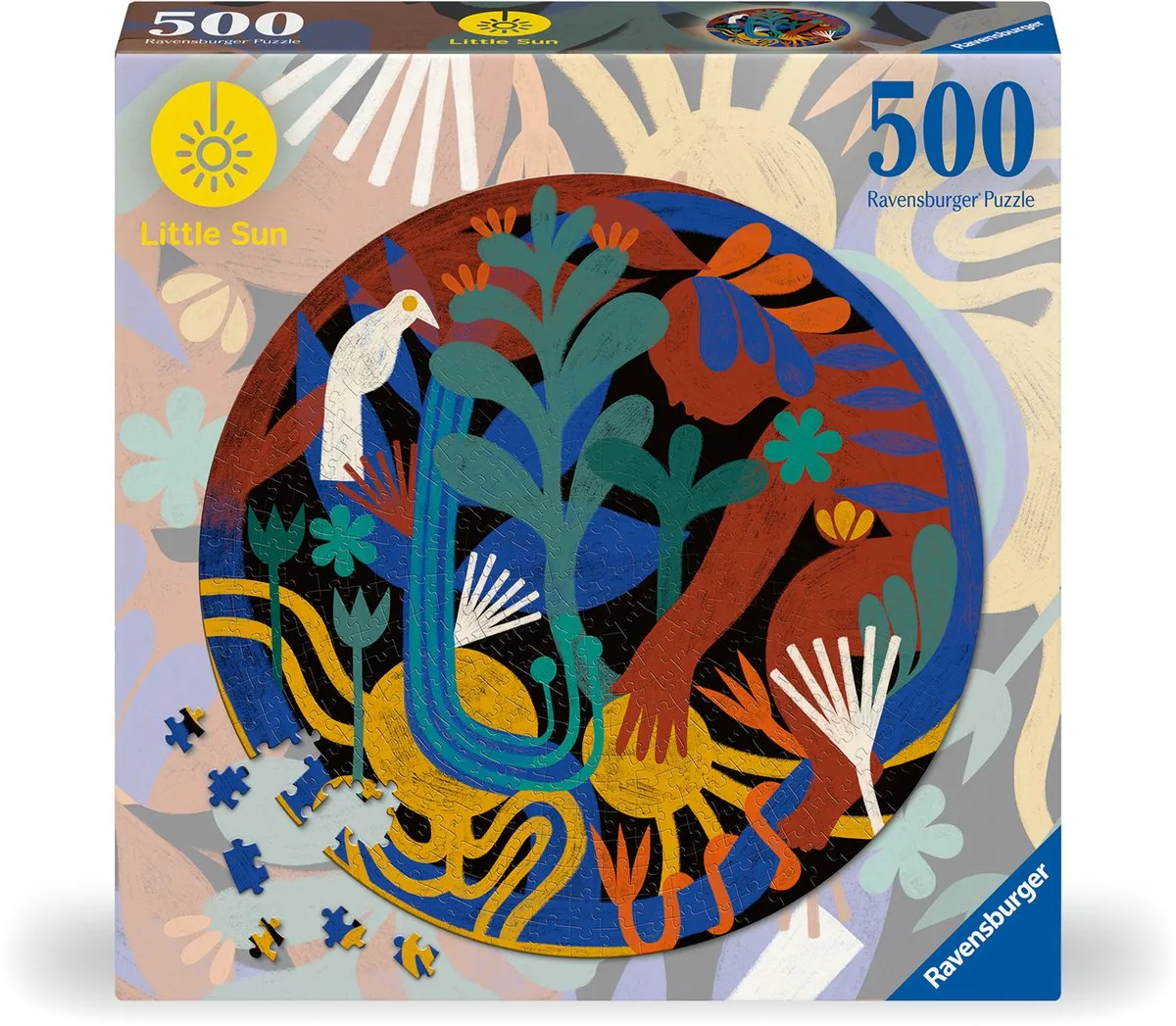 Ravensburger Little Sun Kunst Puzzel 500 Stuks - Multicolor