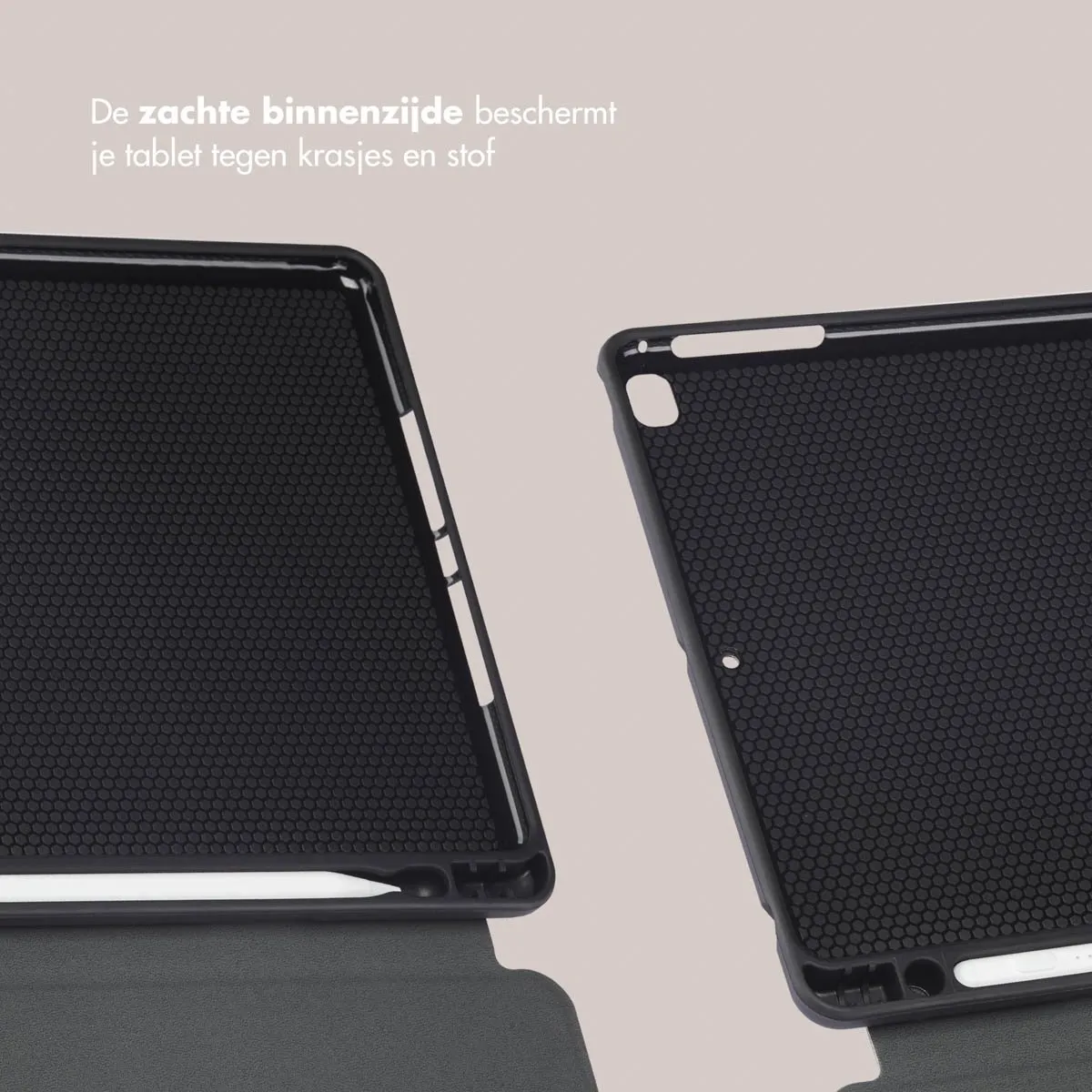 Selencia SH00084565 Tablethoes - Apple iPad 5/6 9.7" - Art Wave Black