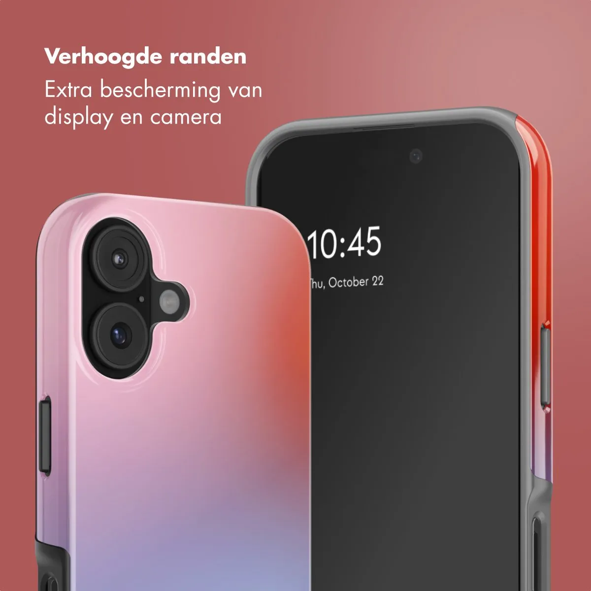 Selencia iPhone 17 Hoesje - Gradient Soft Blush - MagSafe - afbeelding 6 van 6