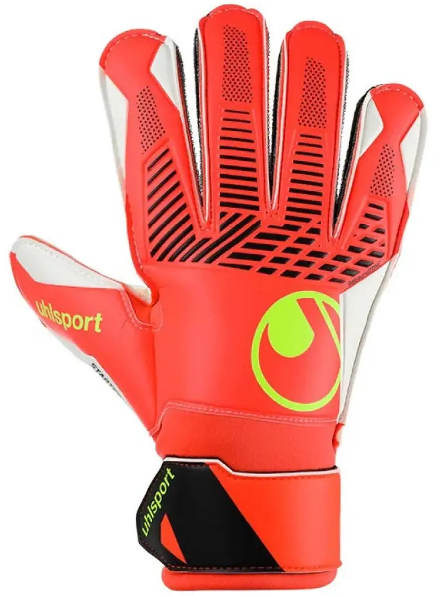 Uhlsport Fangmaschine Starter Soft Keepershandschoenen 10 - Rood/Oranje