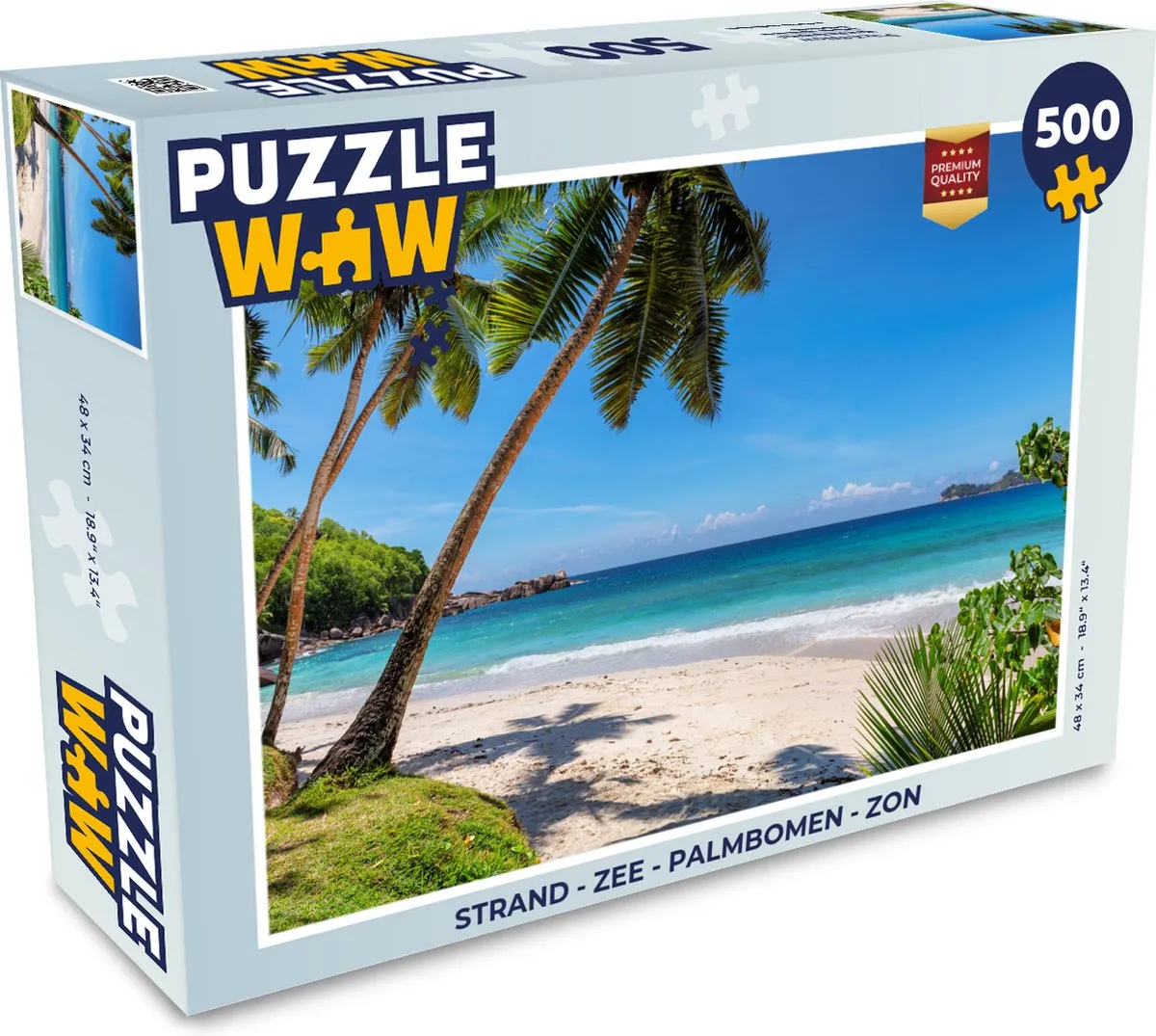 PuzzleWow Legpuzzel 500 Stuks