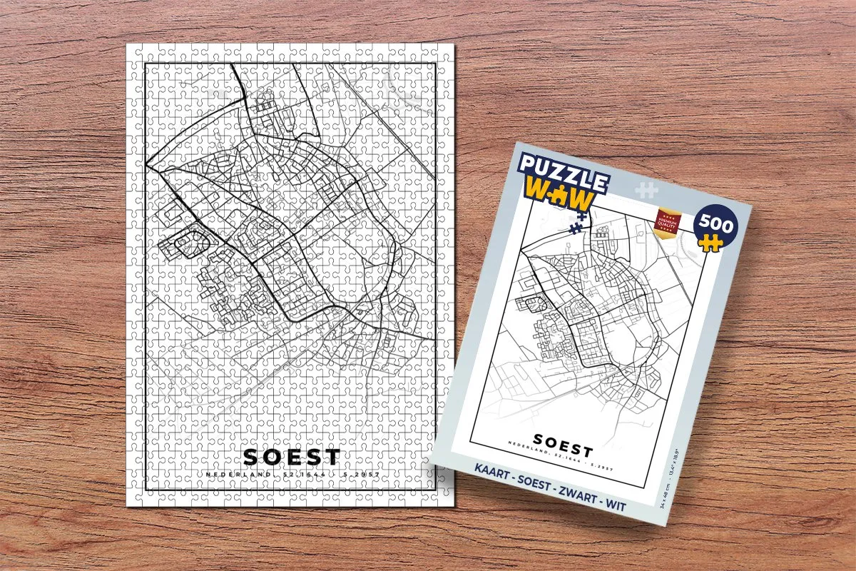 PuzzleWow Soest Legpuzzel 500 Stuks - Multicolor