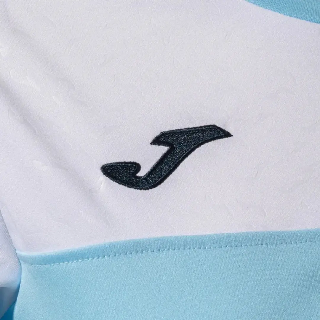 Joma Dames T-shirt Camiseta Manga Sky Blue-Marineblauw XS