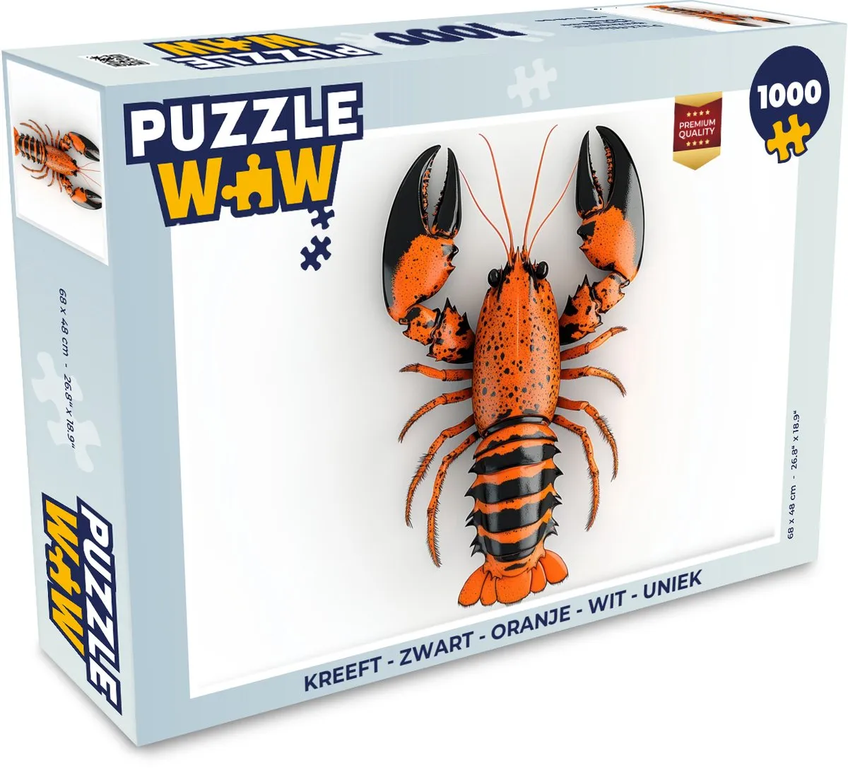 PuzzleWow Kreeft Legpuzzel 1000 Stuks