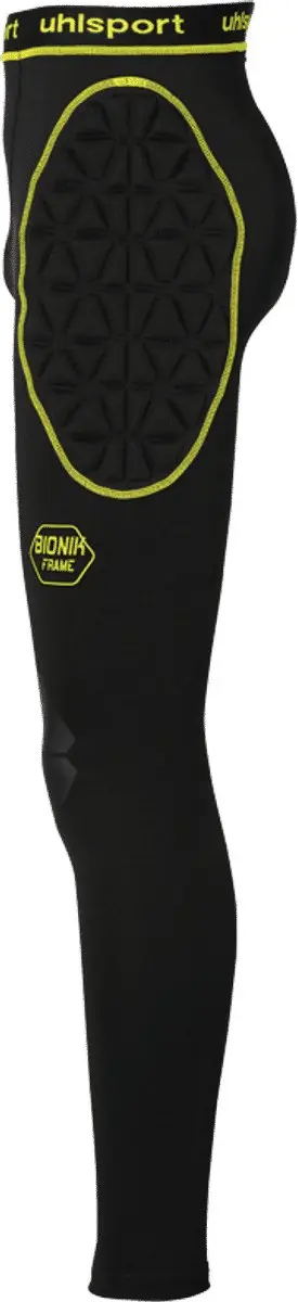 Uhlsport Bionikframe Longtight Heren XXL - Zwart/Fluogeel - afbeelding 6 van 6