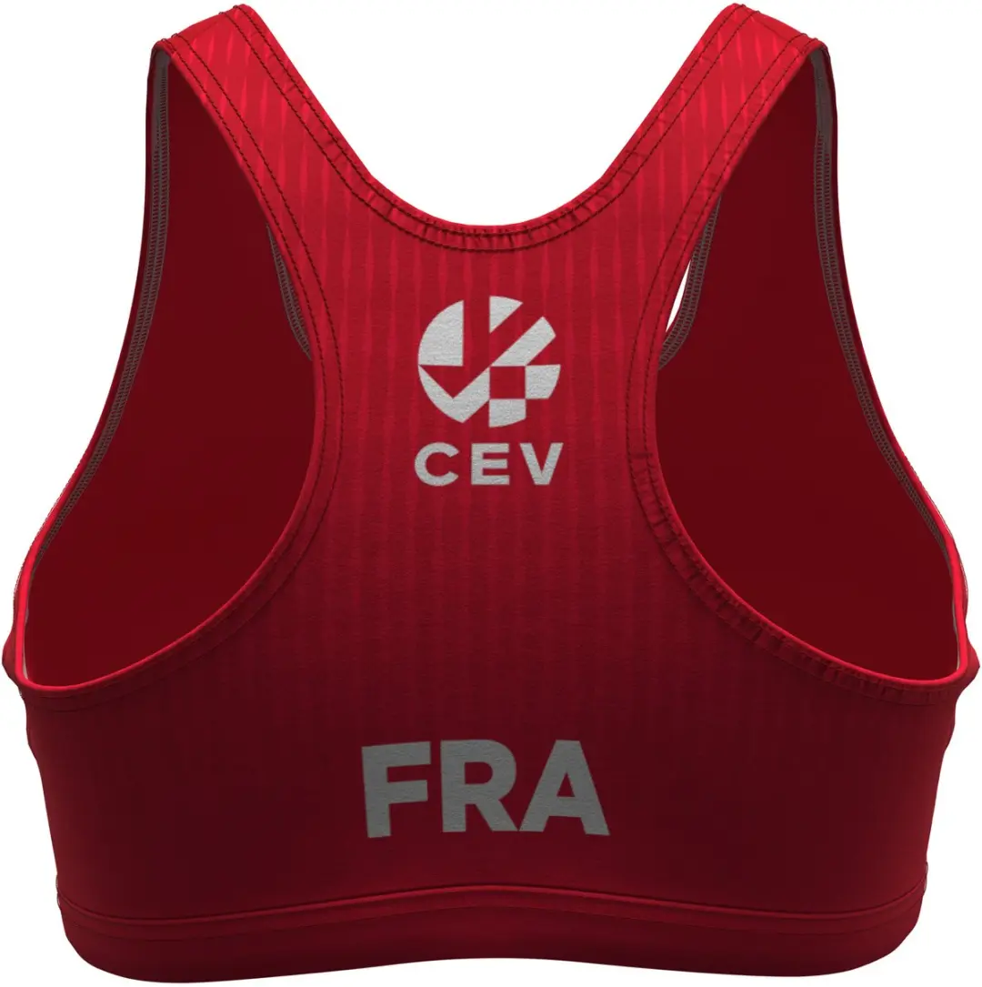 Errea Maillot Beach Volley Frankrijk 2024/25 - Dames - XL - Rood - afbeelding 2 van 3