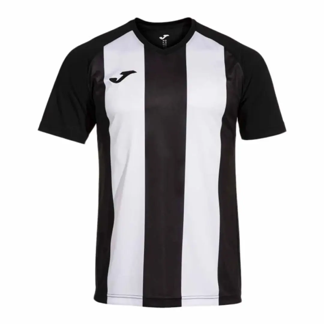 Joma Inter IV T-shirt Kort 2XL - Wit/Zwart