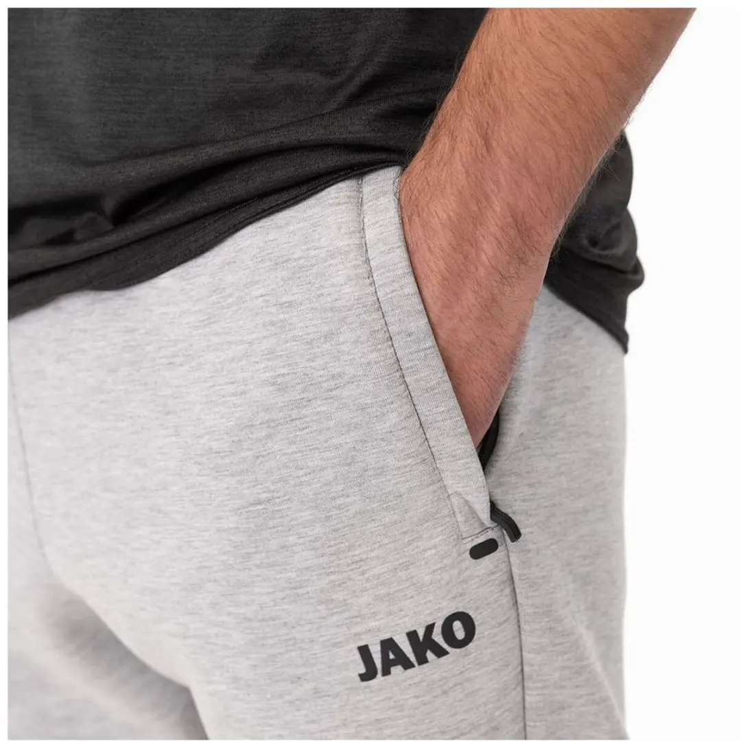 Jako Premium Basics Joggingbroek Heren S - Grijs