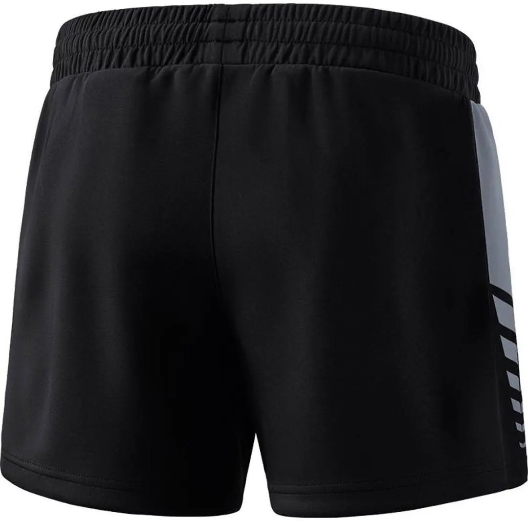 Erima Six Wings Worker Short Dames - Zwart