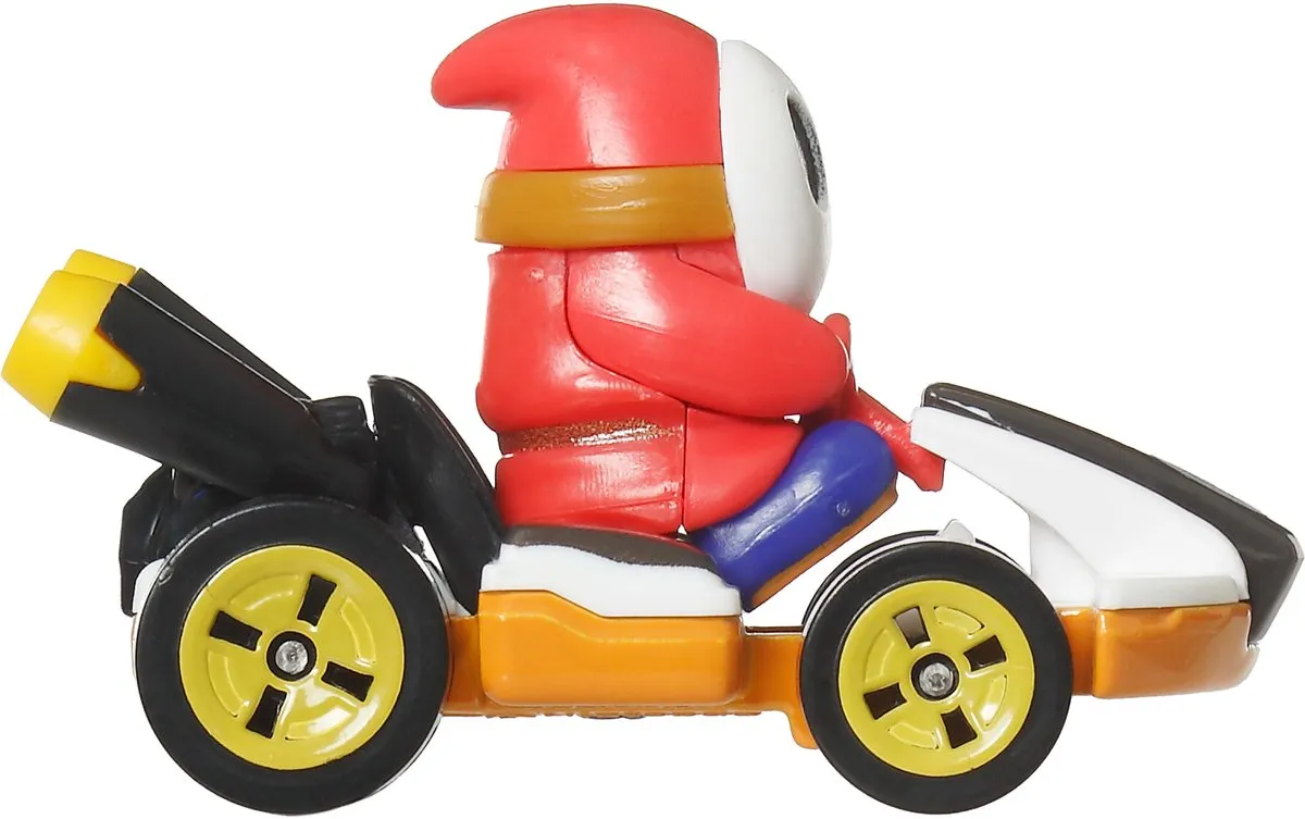 Hot Wheels Super Mario Kart Shy Guy - GRN25 Multikleur